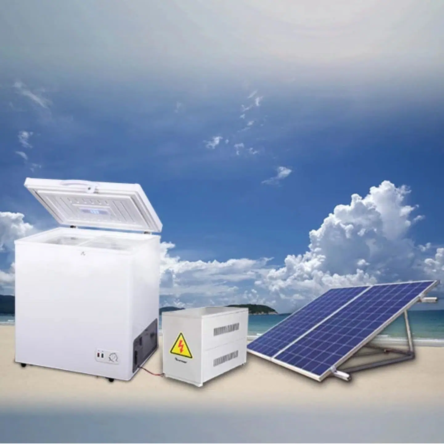 100-Liter-AC-DC-12V-Solar-Chest-Freezer-System