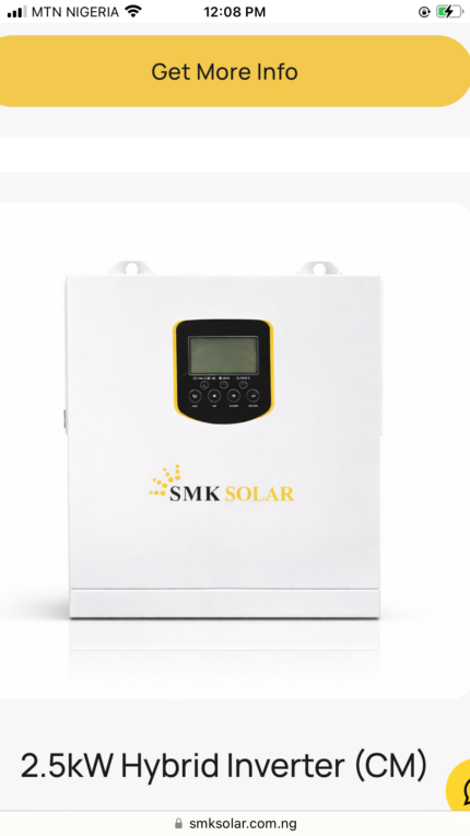 2.5kw smksolar hybrid inverter