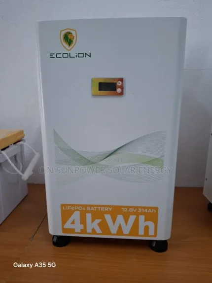 Ecolion 4kWh Solar Lithium Battery